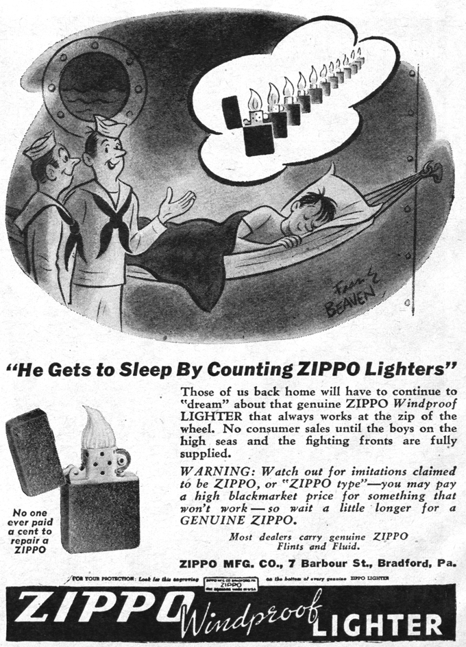 Zippo Ads